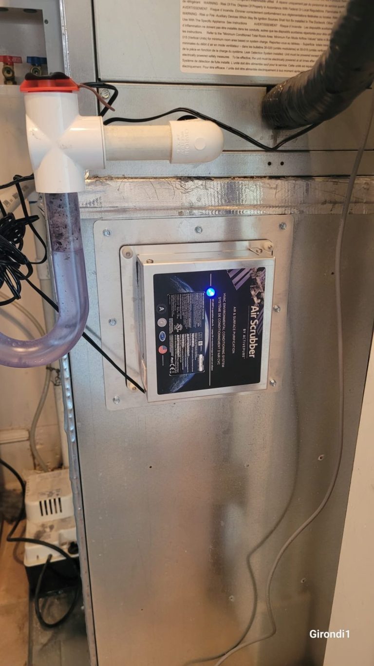 UV Air Scrubber Install in Northalstead