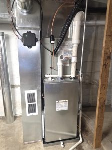 Ameristar furnace installation in Bridgeport, Chicago