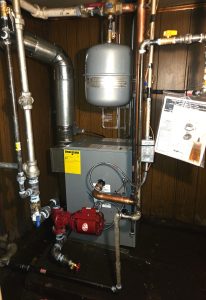 Dunkirk boiler installation in Brighton Park, Chicago